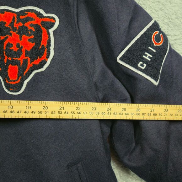 NWT Chalk Line Chicago Bears Pennant Varsity Jacket - Men's Size XXL - Picture 7 of 8